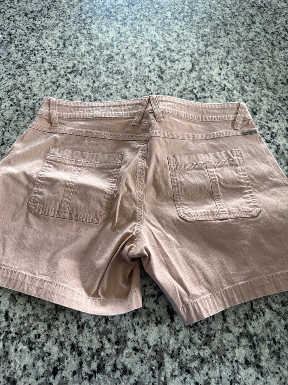 Prana Dusty Pink Utility Bermuda Shorts - Picture 2 of 3
